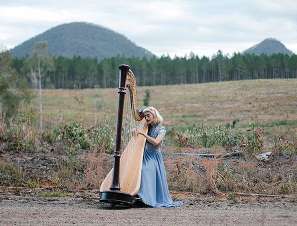 Brisbane Harpist - Wedding Harp - Musicians